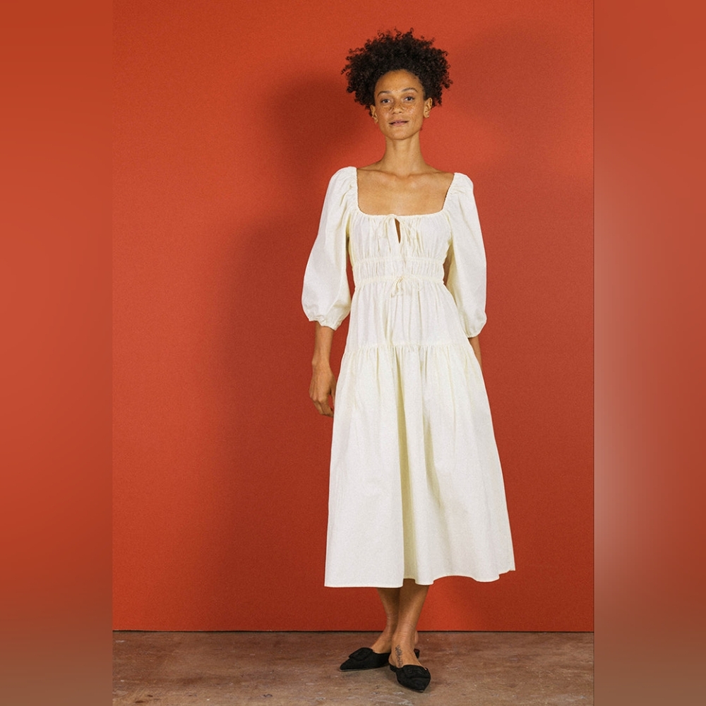 NWOT Ciao Lucia Rochelle dress in cream